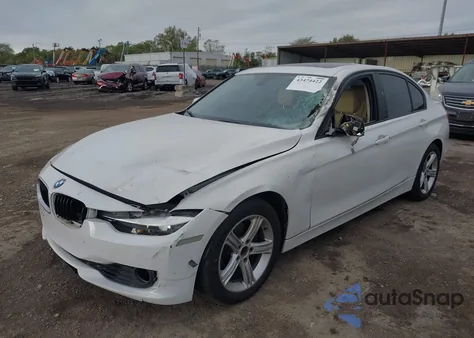 2014 BMW 328I z USA, uszkodzony, nr VIN WBA3C1C52EK106489